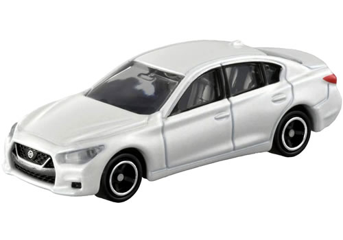 【旧番】トミカ076 日産 スカイライン V37 2019 初回特別仕様 (ホワイト)のサムネイル