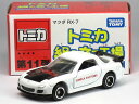 特注トミカ トミカショップ 組み立て工場 ★★★★ 第11弾 マツダ サバンナ FD3S RX-7 (黒ボンネット) ホワイト (内装：ブラック)