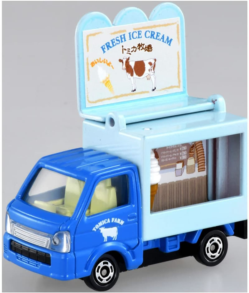 【単品】トミカ スズキ キャリイ トミカソフトクリーム屋さん (クリアケース入) 2