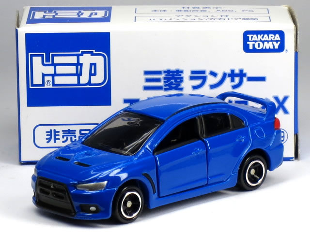 特注トミカ 三菱 ランサー エボリューション X ブルー ※非売品※