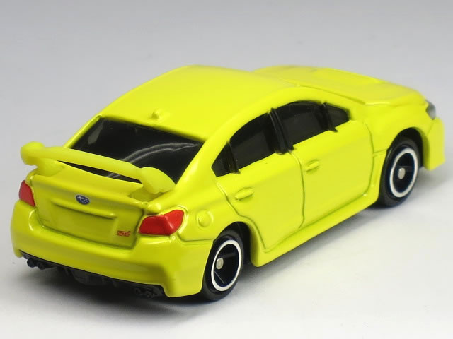 【単品】トミカ スバル WRX STI Type S イエロー (クリアケース入) 2