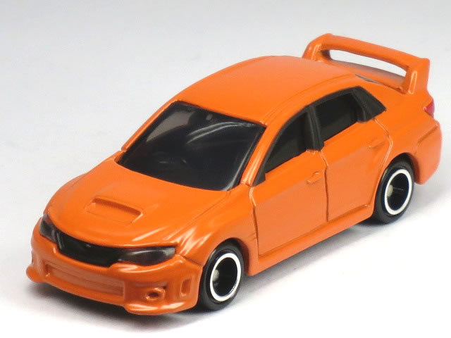 【単品】トミカ スバル インプレッサ WRX STI 4door オレンジ (クリアケース入)