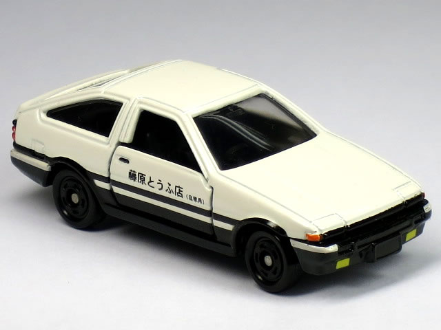 【単品】トミカ 頭文字D 藤原拓海 AE86 トレノ (クリアケース入)