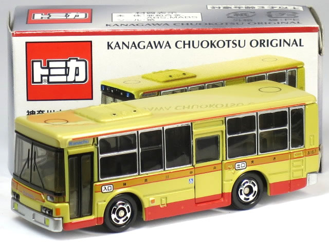特注トミカ 三菱ふそう エアロスター PJ-MP35JM 神奈川中央交通バス 舞岡営業所所属 お167号車のサムネイル