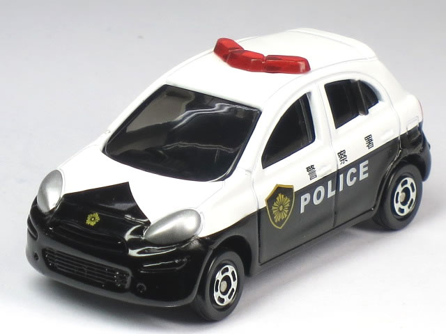 【単品】トミカ 日産 マーチ K13 警察署 パトロールカー (クリアケース入)