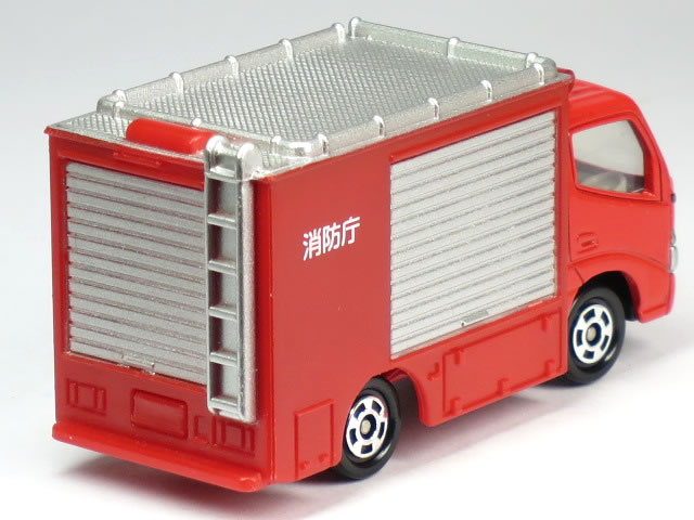 【単品】トミカ トヨタ ダイナ 消防庁 ウォーターカッター車 (クリアケース入)