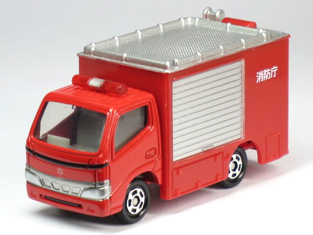 【単品】トミカ トヨタ ダイナ 消防庁 ウォーターカッター車 (クリアケース入)