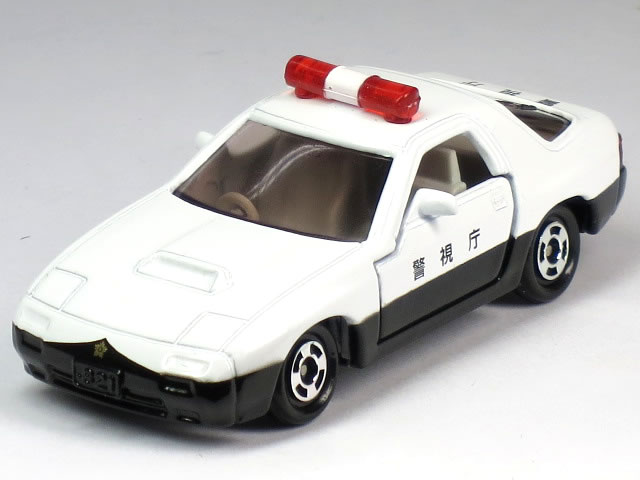 【単品】トミカ マツダ RX-7 (FC3S) 警視庁 パトロールカー (クリアケース入)