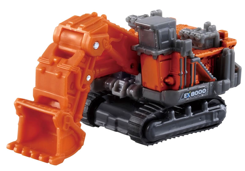 Other - 【単品】トミカ 日立建機 ローディングショベル EX8000-7 (クリアケース入)