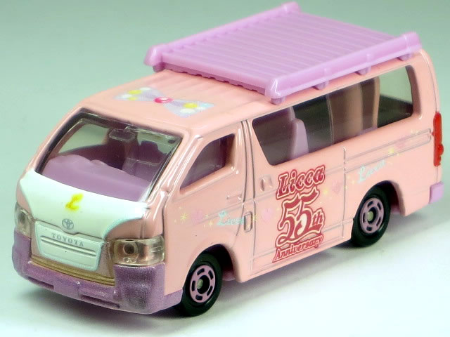 Hot Wheels - 【単品】トミカ トヨタ ハイエース リカちゃん55周年 (クリアケース入) ※非売品※