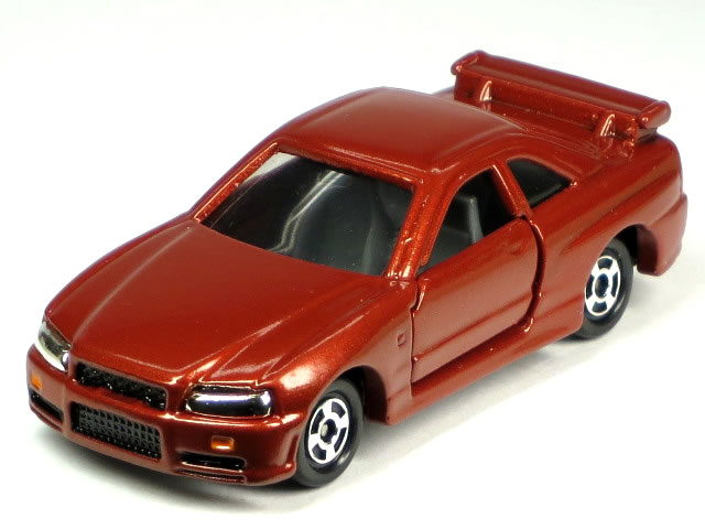乐天商城 - 特注トミカ 日産 スカイライン GT-R R34 UK VERSION 輸出仕様車 左ハンドル ※非売品※
