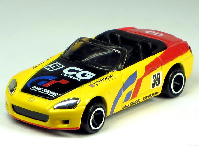 乐天商城 - 【単品】トミカ ホンダ S2000 No.39 筑波9時間耐久レース仕様 (クリアケース入)