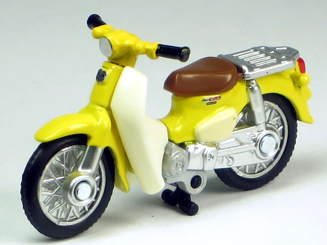 乐天商城 - 【単品】トミカ ホンダ スーパーカブ イエロー (クリアケース入)