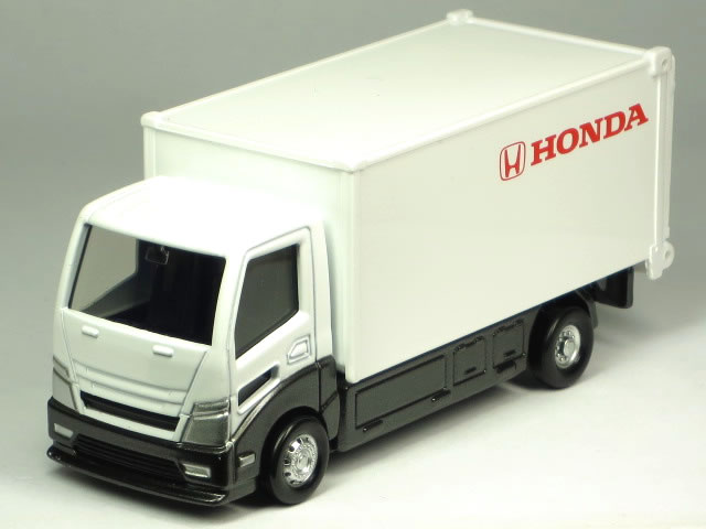 乐天商城 - 【単品】トミカプレミアム トランスポーター HONDAロゴ ホワイト (本体 全長115mm) (外箱無)