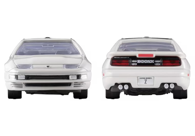 【単品】トミカプレミアム 日産 フェアレディ Z (Z32) ホワイト (外箱無/クリアケース入) - Image 2