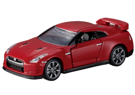 楽天市場】トミカ4d 01 日産 gt-r バイブラントレッドの通販