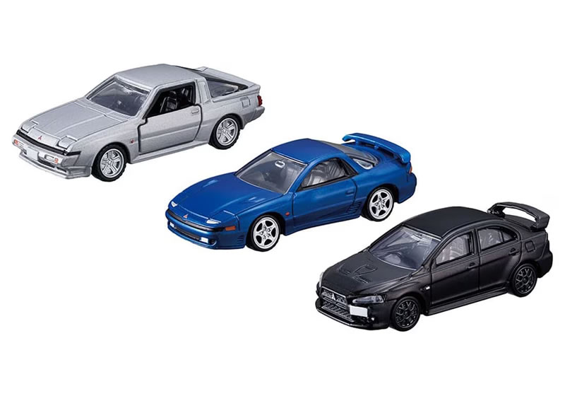 トミカプレミアム MITSUBISHI SPORTS CARS 3 MODELS Collection...