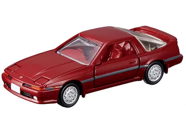 【単品】トミカプレミアム トヨタ スープラ MA70 1986 ワインレッド (外箱無/クリアケース入)