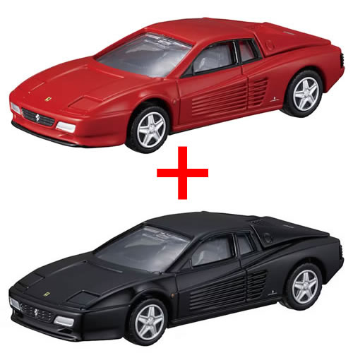 乐天商城 - トミカプレミアム 08 フェラーリ 512 TR (通常版＋発売記念仕様) 2台セット