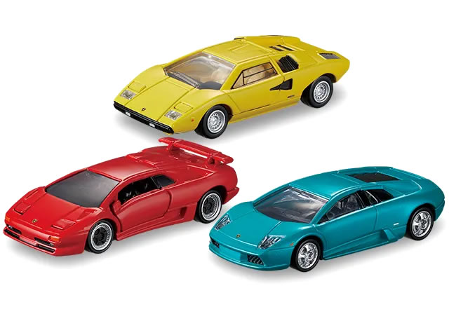トミカプレミアム Lamborghini 3 MODELS Collection