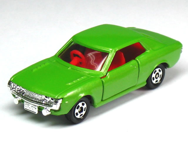 【単品】トミカ トヨタ セリカ 1600GT グリーン (クリアケース入)