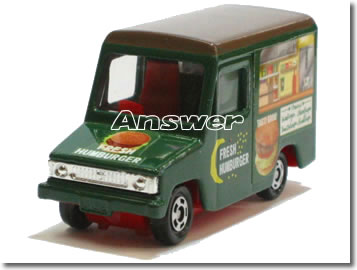 【単品】トミカ いすゞ ハイパックバン ハンバーガー屋さん (クリアケース入)