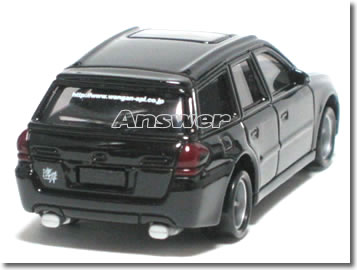【単品】トミカ オートサロン 2005 スバル レガシィ ワゴン 湾岸 ブラック - Image 2
