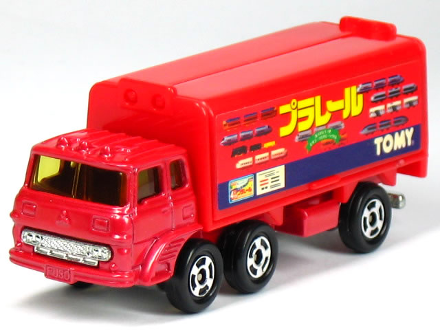 【単品】トミカ 三菱ふそう プラレール ウイングルーフ トラック (クリアケース入)