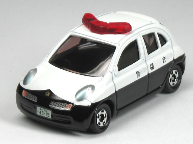 樂天商城 - 【単品】トミカ 日産 マーチ K12 警視庁 パトロールカー (クリアケース入)