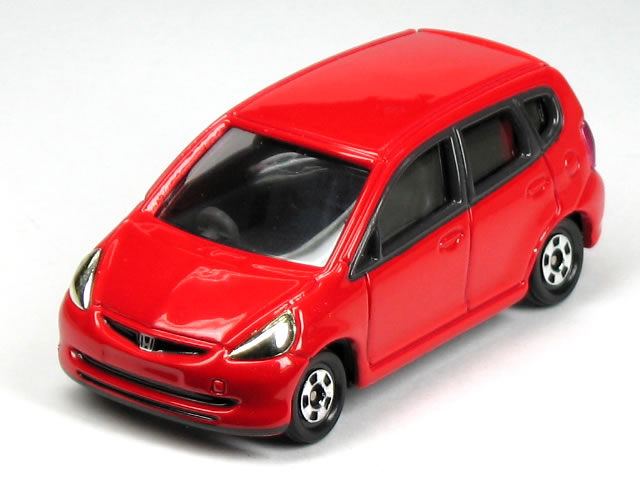 【単品】トミカ ホンダ フィット レッド (クリアケース入)のサムネイル
