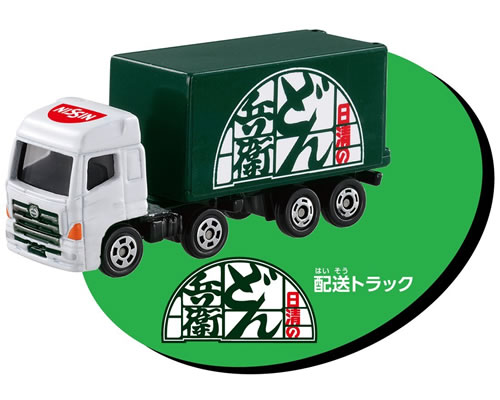 【単品】トミカ どん兵衛 配送トラック (クリアケース入) 2