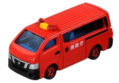 【単品】トミカ 日産 NV350 キャラバン 消防庁 査察広報車 (クリアケース入)のサムネイル