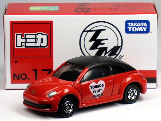 特注トミカ イベントモデル★ No.17 フォルクスワーゲン ザ・ビートルのサムネイル