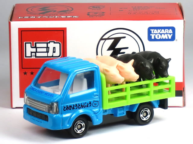 特注トミカ イベントモデル★★ No.4 スズキ キャリー ぶた運搬トラックのサムネイル