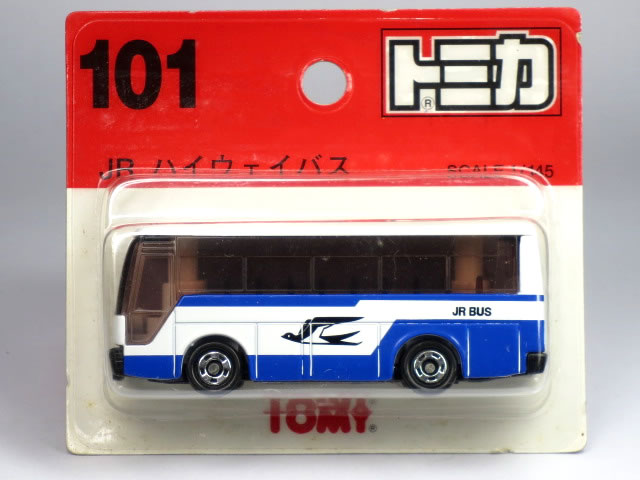 【旧番】トミカ101 いすゞ スーパーハイデッカー JRハイウェイバス ※ブリスター※のサムネイル