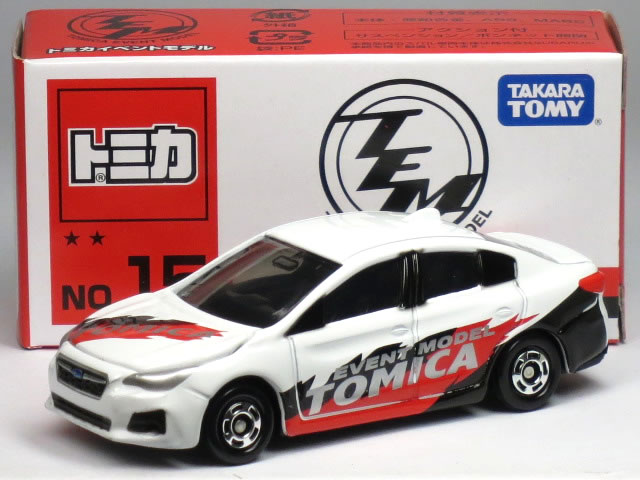 特注トミカ イベントモデル★★ No.15 スバル インプレッサのサムネイル