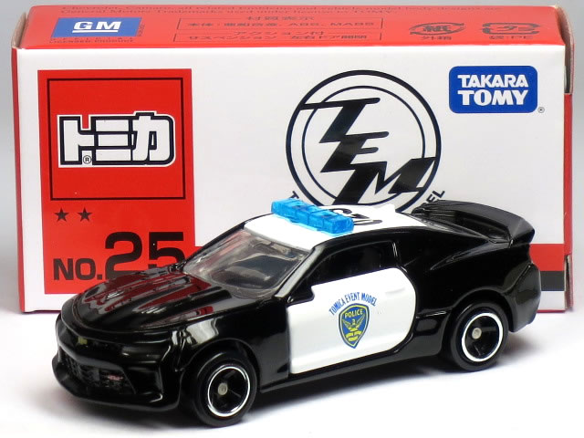 特注トミカ イベントモデル★★ No.25 シボレー カマロ 海外パトロールカー仕様のサムネイル