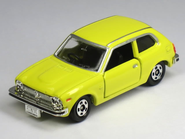 【単品】トミカ ホンダ シビック 1200 RS イエロー (クリアケース入)