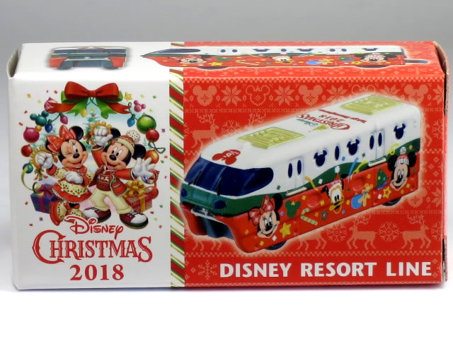 特注トミカ 東京ディズニーリゾート リゾートライン クリスマス 2018のサムネイル