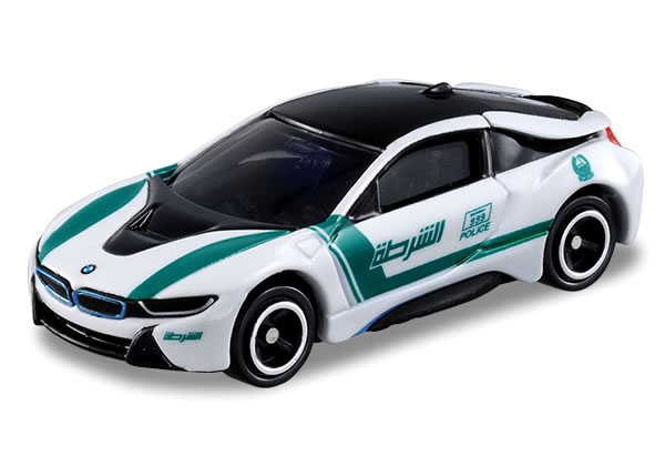 特注トミカ AEON No.43 BMW i8 ドバイ警察仕様