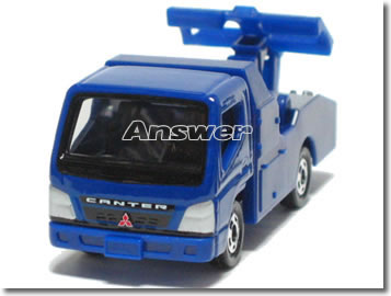 乐天商城 - 【単品】トミカ 三菱ふそう キャンター レッカー車 ブルー (クリアケース入)