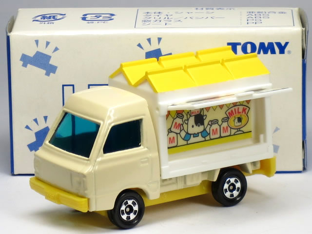 【単品】トミカくじIII スバル サンバー 牛乳屋さん