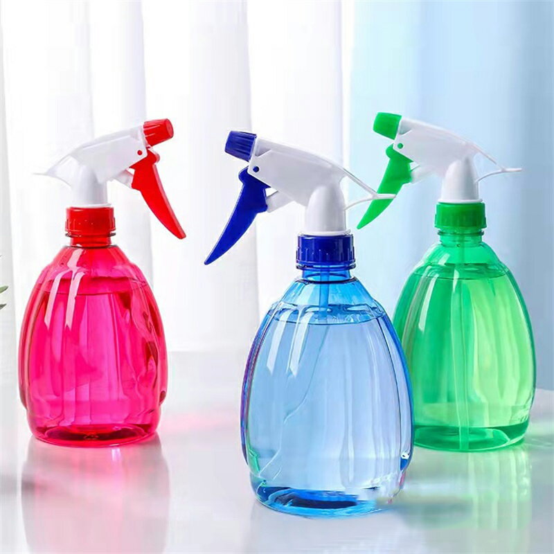 スプレーボトル 霧吹き ボトル 透明スプレー 500ml 大容量 超微細ミスト 漏れ防止 園芸 植物洗浄 美容師 替えパック アルコール対応 スプレー おしゃれ ミスト 容器
