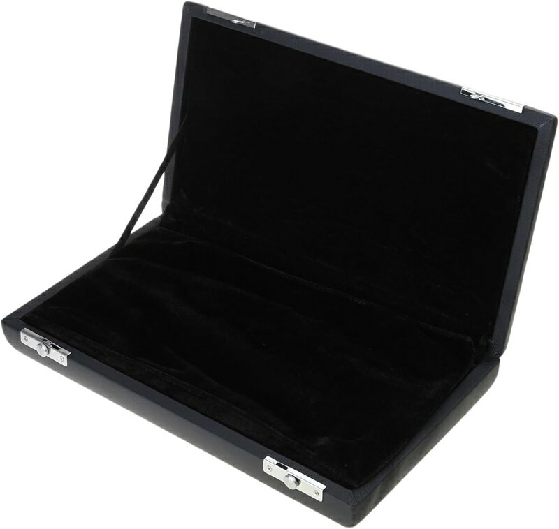 オーボエリードケース 収納ケース 管楽器アクセサリ PUレザー製 ブラック
