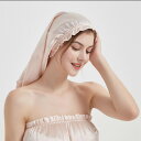 シルク ナイトキャップ ロングヘア用 シルク100% 保湿美髪 寝癖防止 筒型キャップ