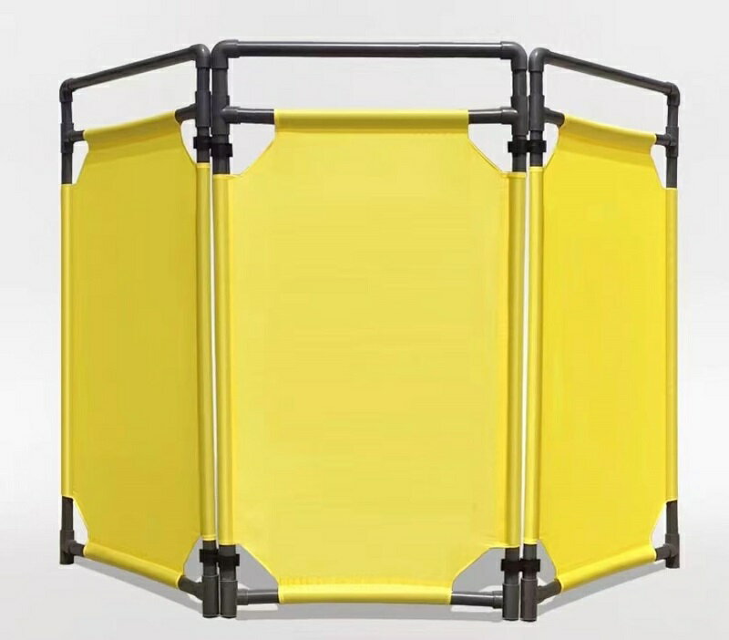 モバイル 3パネル 安全柵 - 開閉式の交通遮断柵、私道のフェンス、安全バリケード、軽量 エレベーター ..