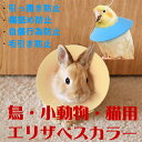 エリザベスカラー 小動物 鳥 オウム セキセイ インコ ハト ハムスター うさぎ フェレット マウス モルモット 猫 ソフト EVA樹脂 鳥類羽根抜き防止 傷舐め防止 引っ掻き防止 傷口保護 術後