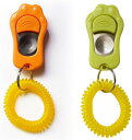 犬のトレーニングクリリッカー 2枚セット 犬クリッカー 調整可能 訓練用品 PC素材 ホイッスル ペットトレーニングクリッカー 猫の訓練 犬 猫 しつけ用品