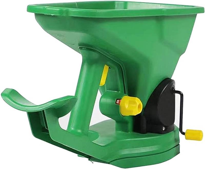 手動式 散布機 散粒器 ハンディスプレッダー 調節可能な 散布量5段階設定 1.5L 肥料散布機 除草剤 融雪剤 種まき 飼料 目土 凍結防止剤 拡散 均一散布 使いやすい