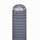寝袋 冬用 ダウン シュラフ 封筒型 ナイロン オールシーズン ホワイトダックダウン キャンプ 寝袋 コンパクト 320T防水耐裂-15℃~20℃耐寒 アウトドア キャンプ用 春用 夏用 秋用 冬用 室内外